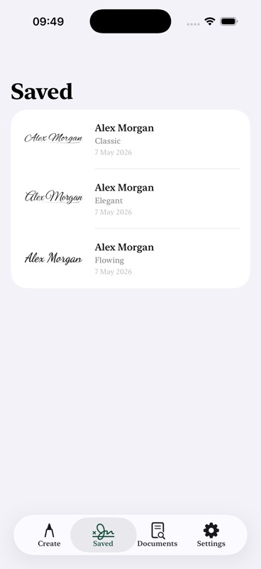 Signature Creator Screenshot 4